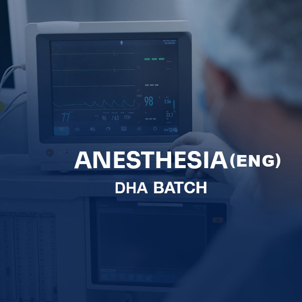 ANESTHESIA LICENSING CRASH COURSE-DHA (ENG)